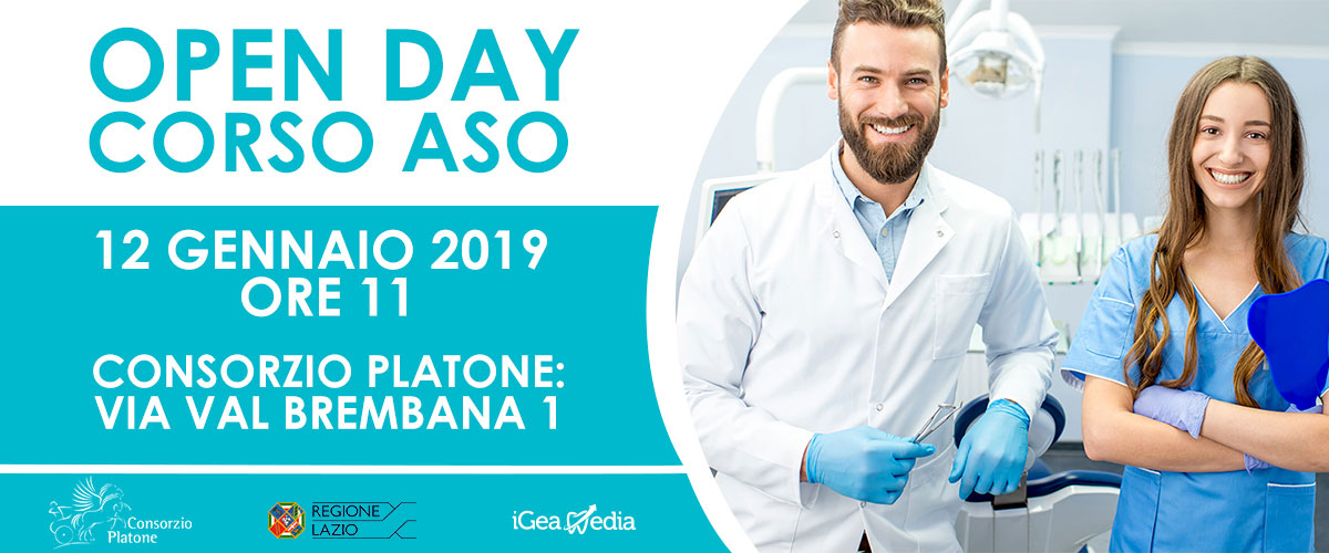 Locandina incontro gratuito corso ASO riconosciuto regione